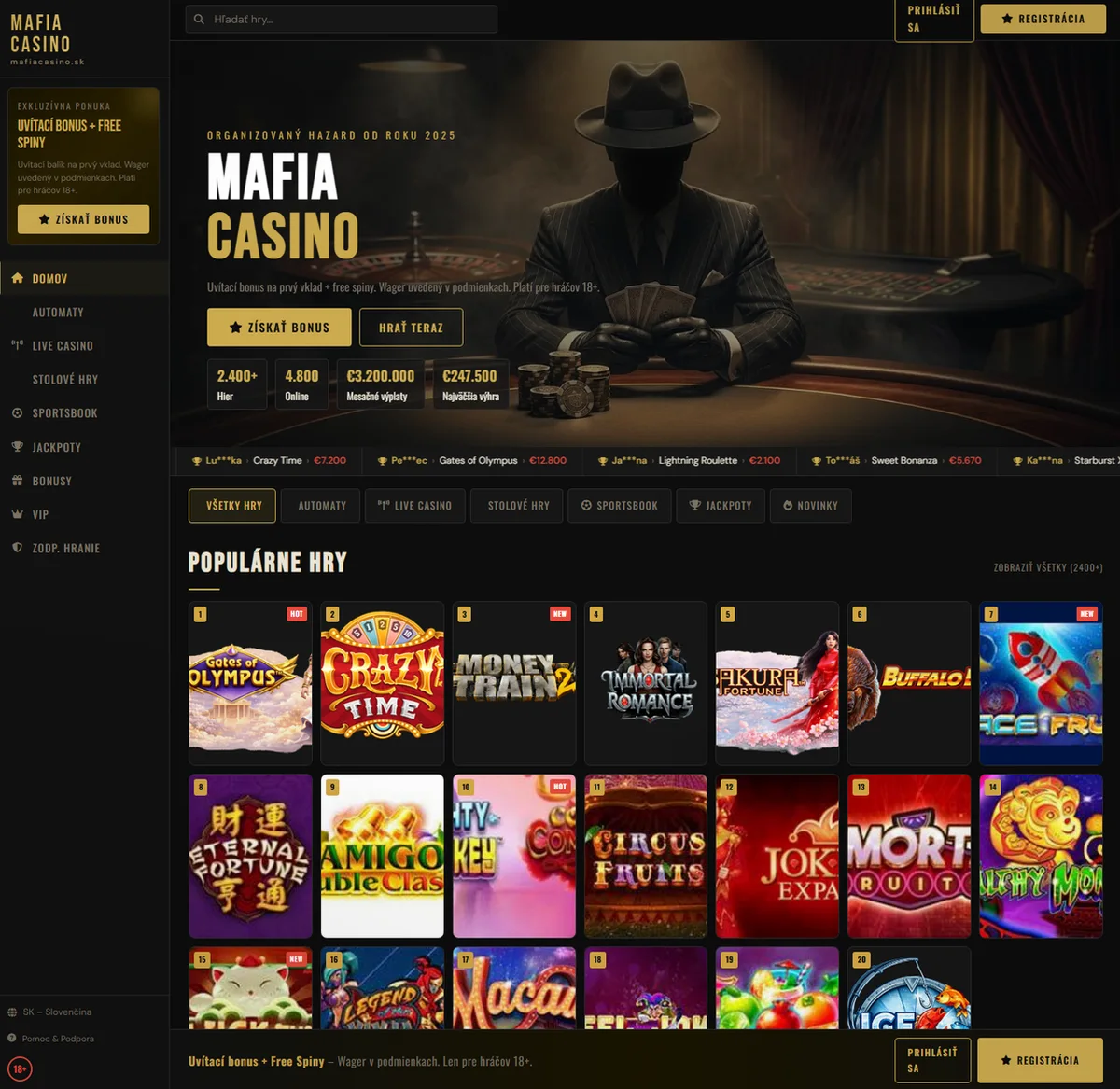 Mafia Casino